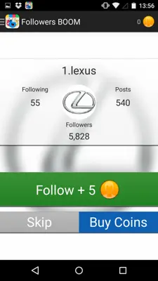 Get Followers BOOM android App screenshot 4